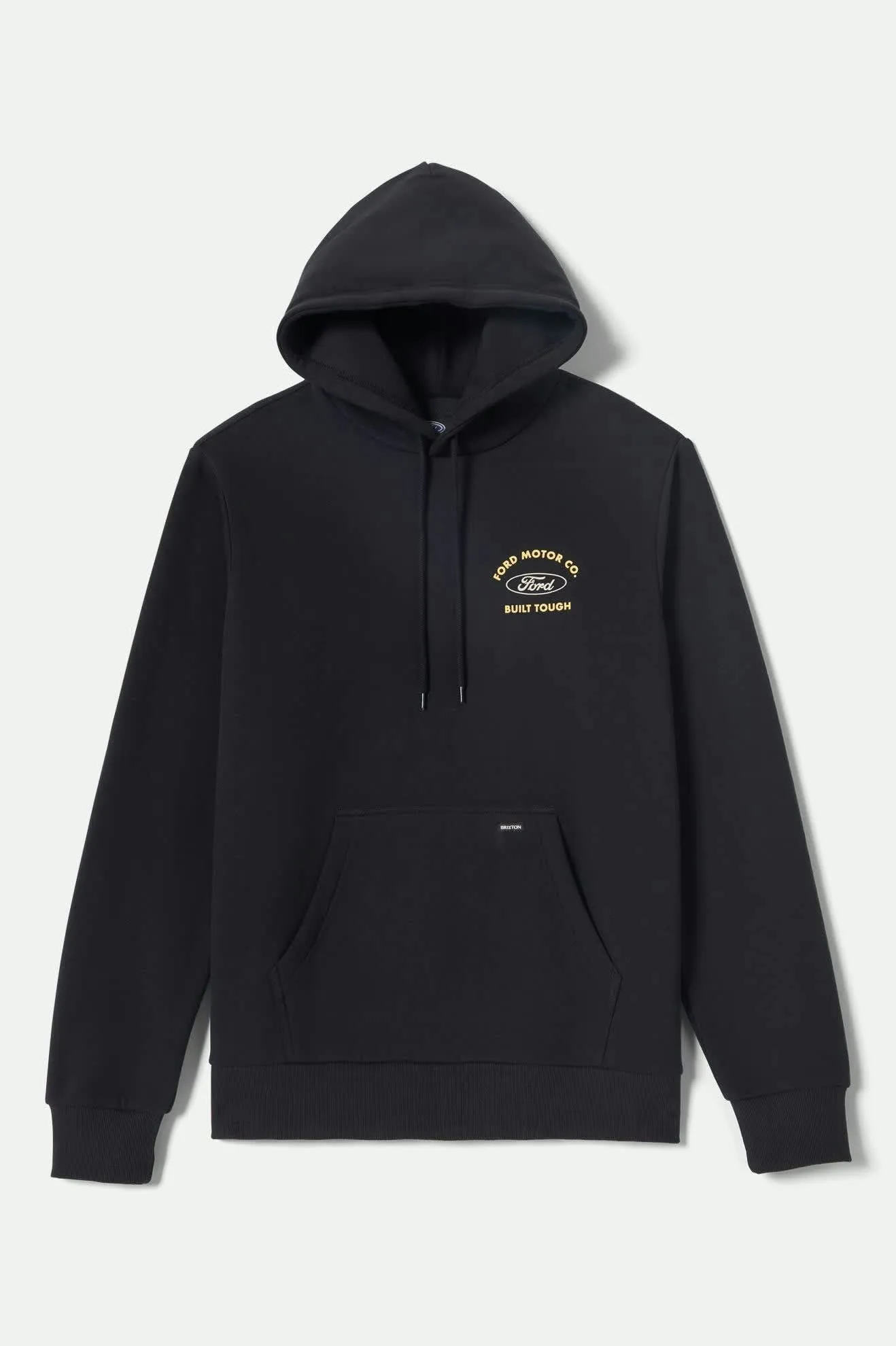 Ford Built Tough Fleece Hoodie - Burnt Rubber sold by Brixton
