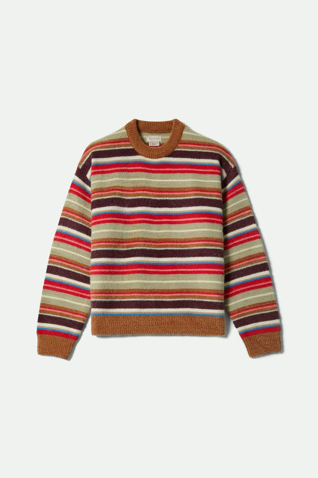 Cozy Crew Sweater - Multi Stripe sold by Brixton product image thumbnail 2