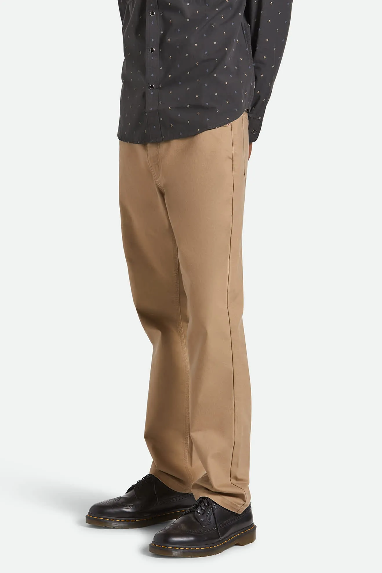 Builders 5 Pocket Stretch Pant - Khaki sold by Brixton product image thumbnail 3