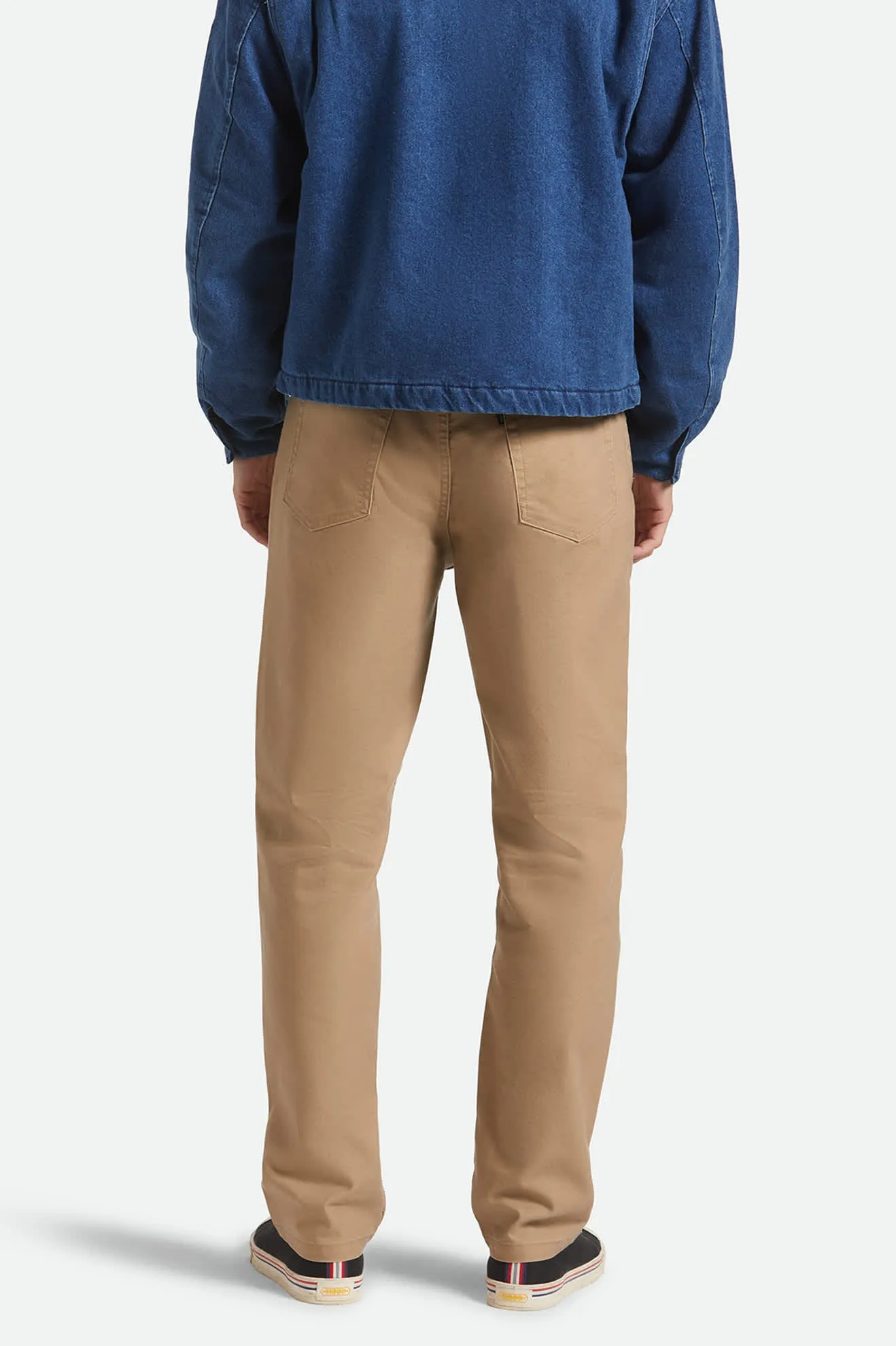 Builders 5 Pocket Stretch Pant - Khaki sold by Brixton product image thumbnail 4