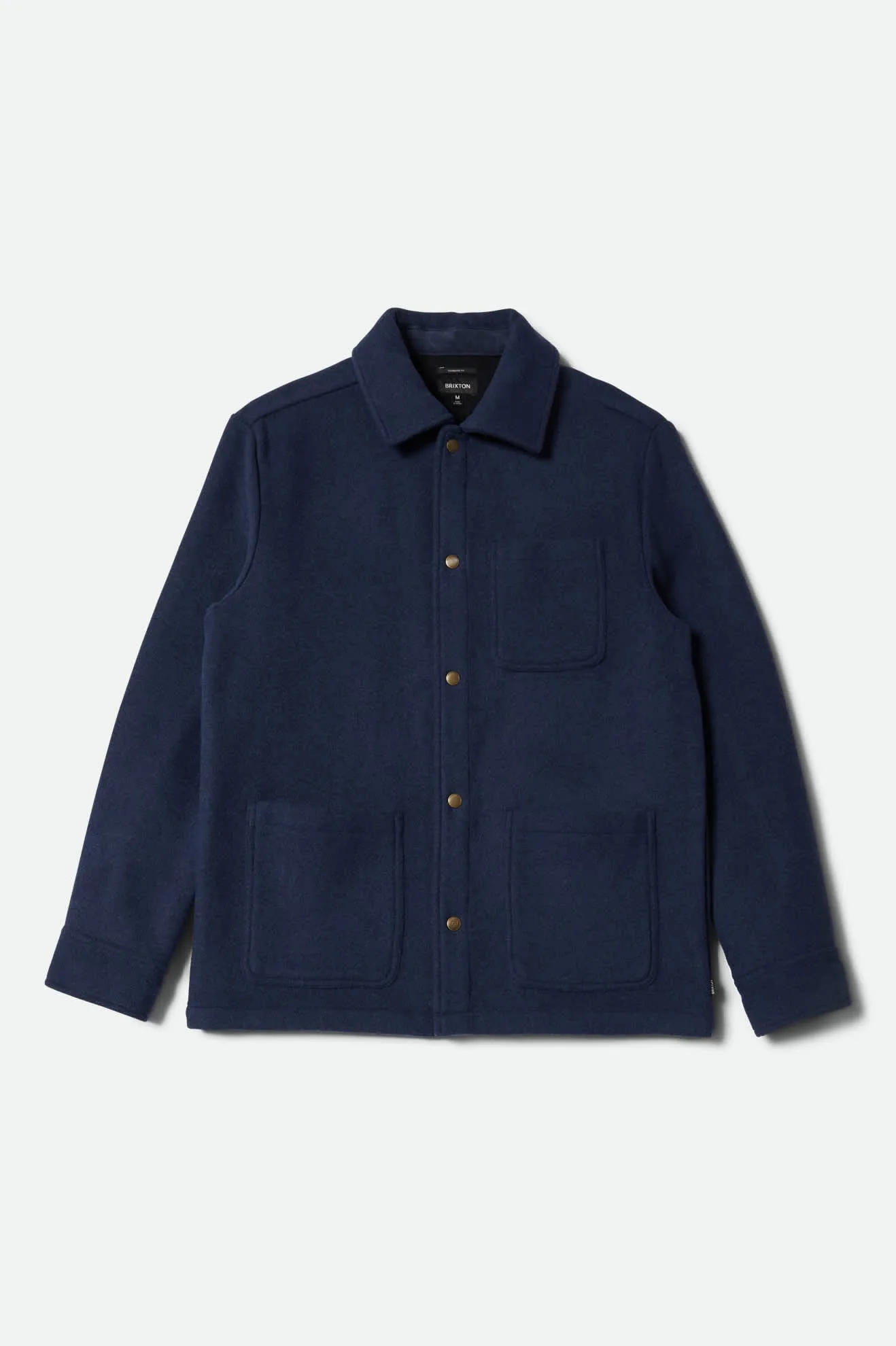 New West Chore Coat - Mood Indigo sold by Brixton