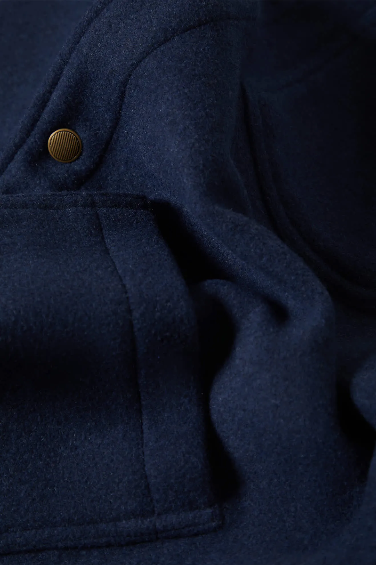 New West Chore Coat - Mood Indigo sold by Brixton product image thumbnail 3