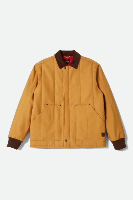 Builders Ranch Jacket - Spruce Yellow sold by Brixton