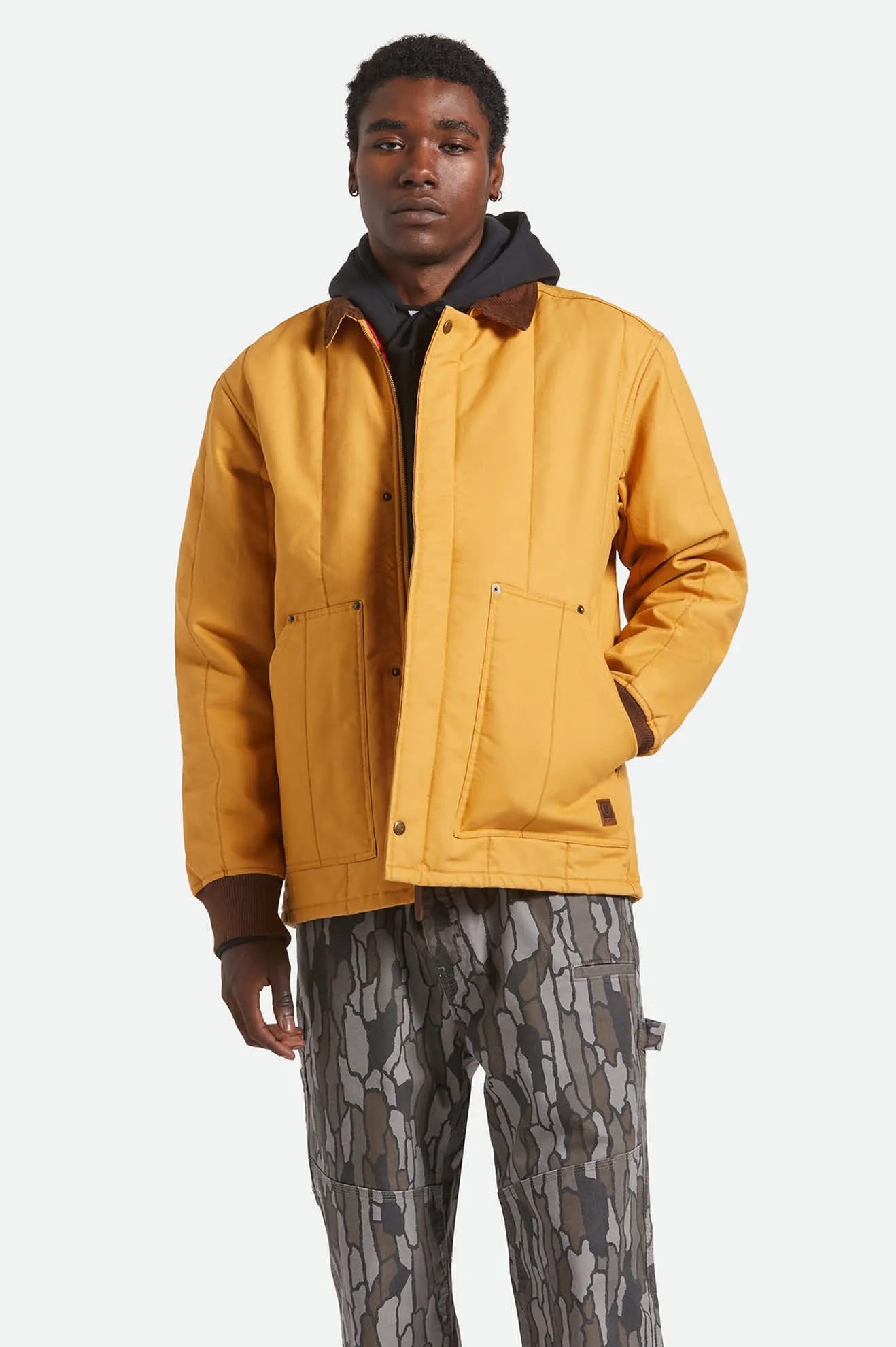 Builders Ranch Jacket - Spruce Yellow sold by Brixton product image thumbnail 2