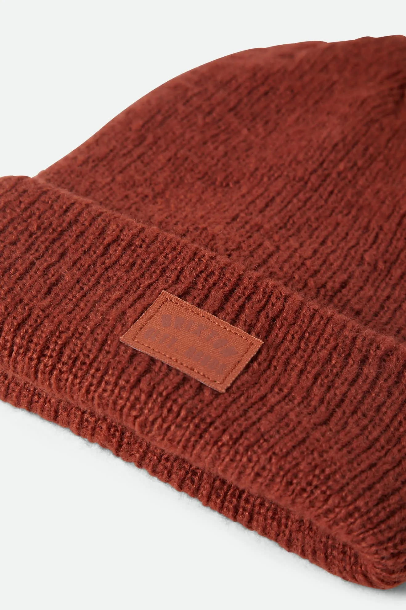 Woodburn Women's Tall Brushed Beanie - Terracotta sold by Brixton product image thumbnail 5