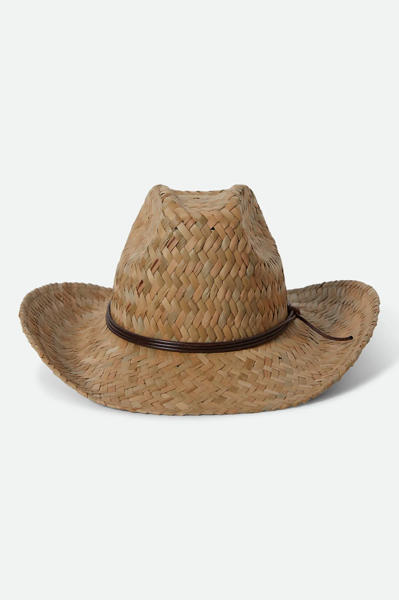 Houston II Straw Cowboy Hat - Tan sold by Brixton product image thumbnail 2