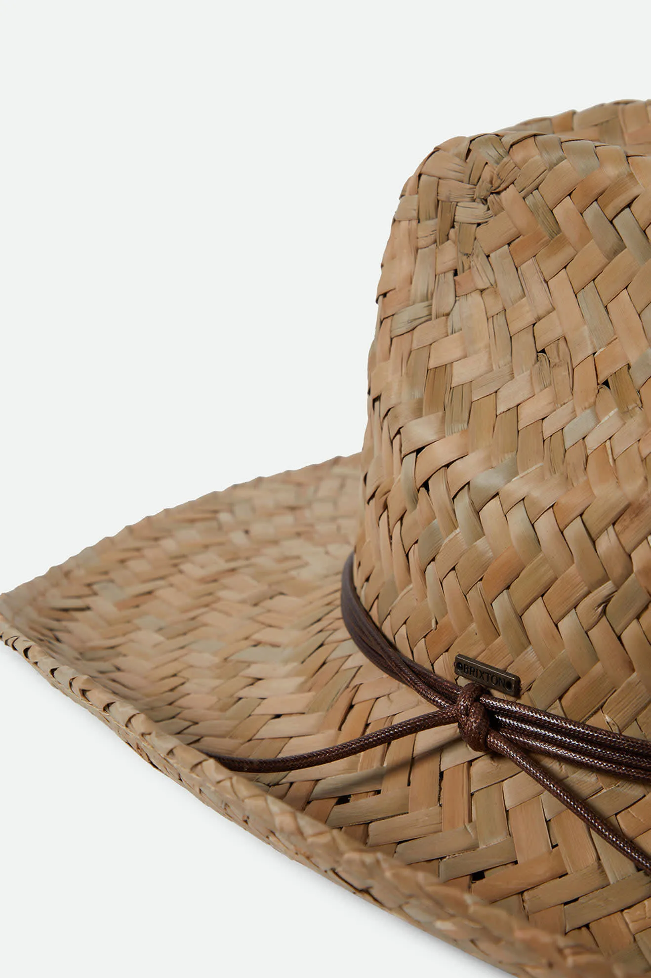 Houston II Straw Cowboy Hat - Tan sold by Brixton product image thumbnail 3