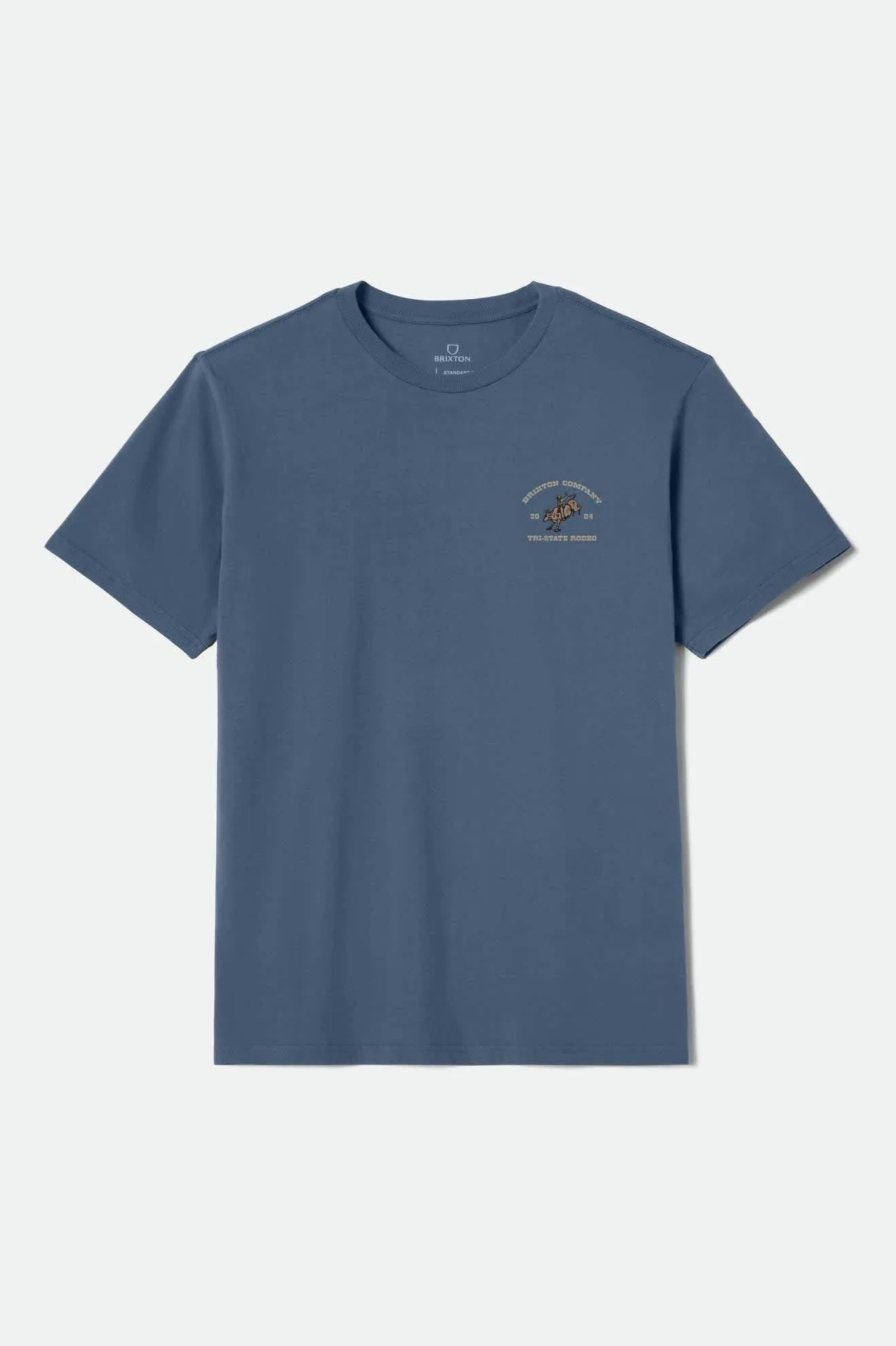 Danforth S/S Standard T-Shirt - Harbor Blue sold by Brixton product image thumbnail 2