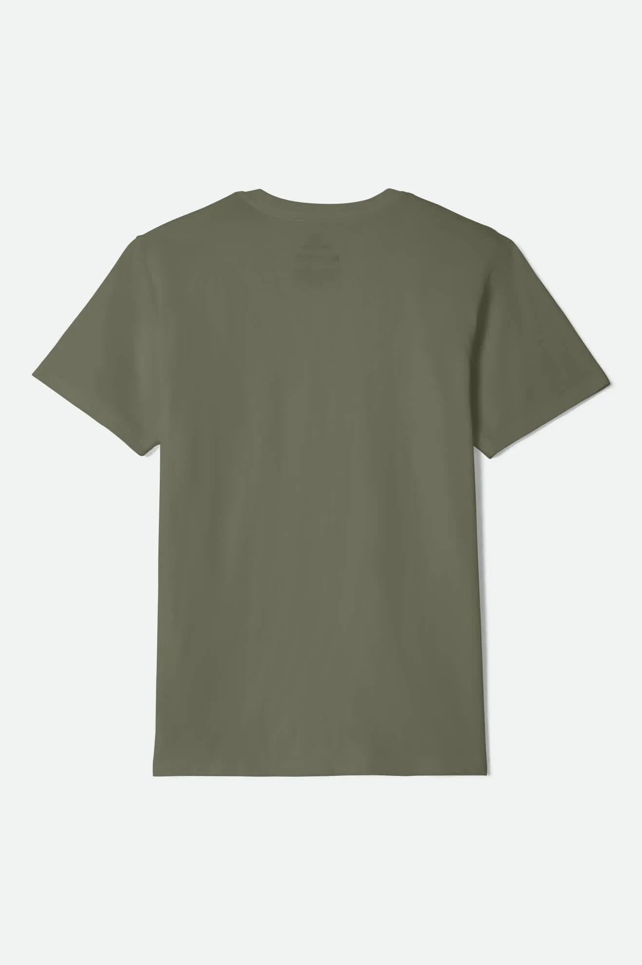 Cuts Heavyweight Relaxed T-Shirt - Olive Surplus Classic Wash sold by Brixton product image thumbnail 2
