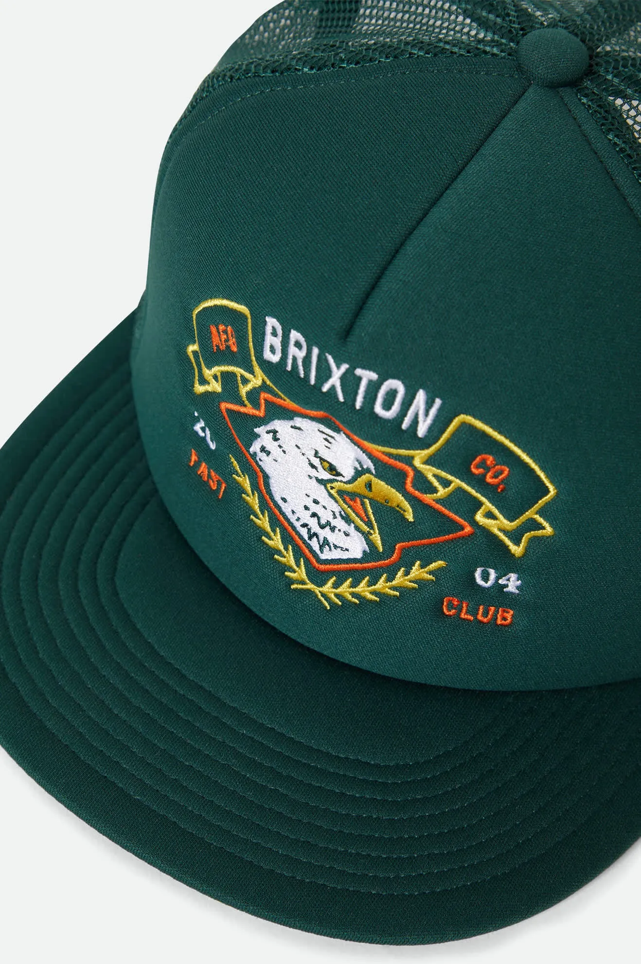 Ruckett Netplus Trucker Hat - Night Sage/Night Sage sold by Brixton product image thumbnail 3