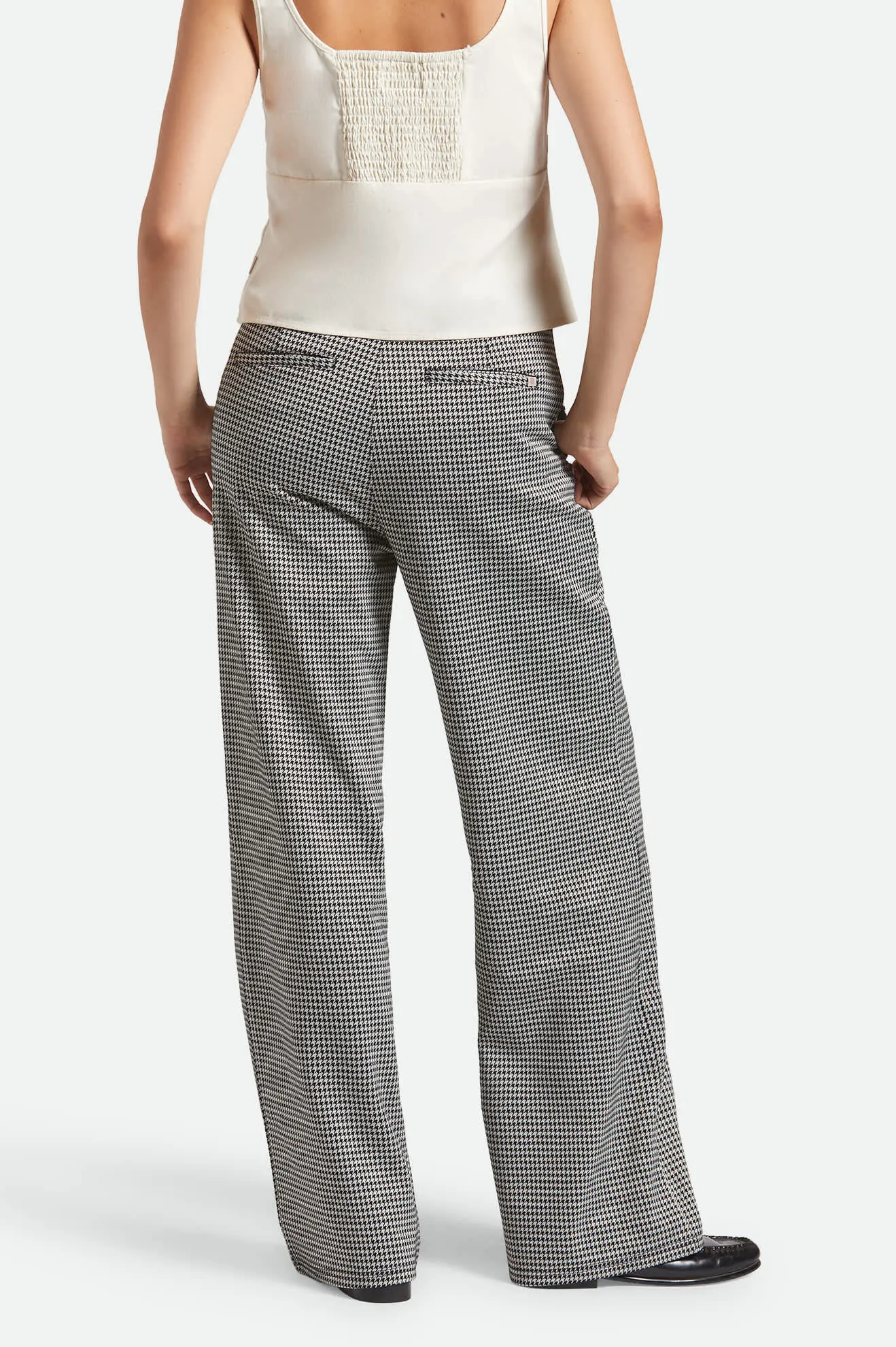 Houndstooth Leisure Trouser - Winter White/Black sold by Brixton product image thumbnail 4
