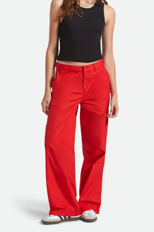 Jane Utility Wide Leg Pant - Adrenaline Rush sold by Brixton