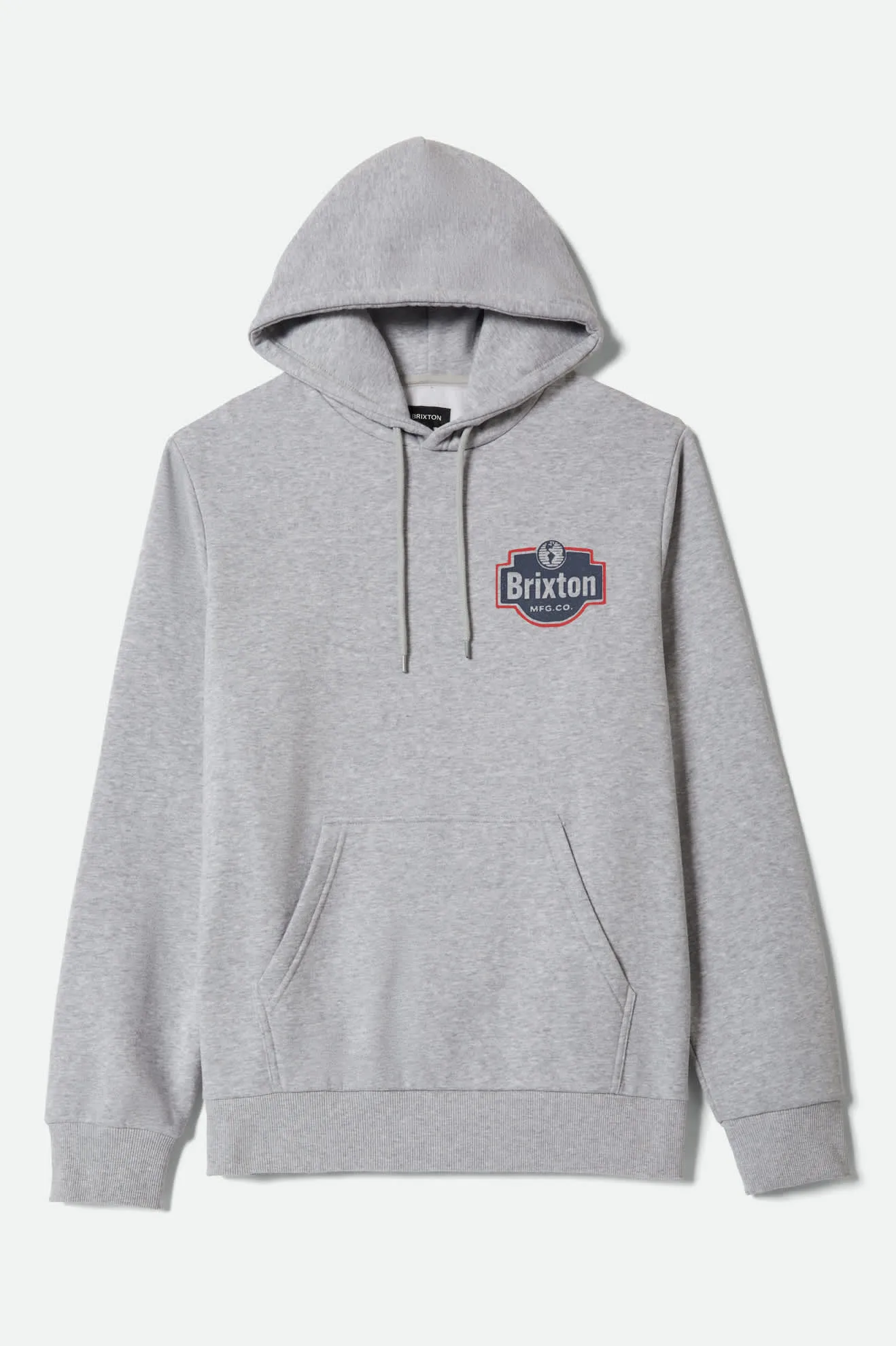 Genuine Quality Hoodie - Gunmetal Heather sold by Brixton