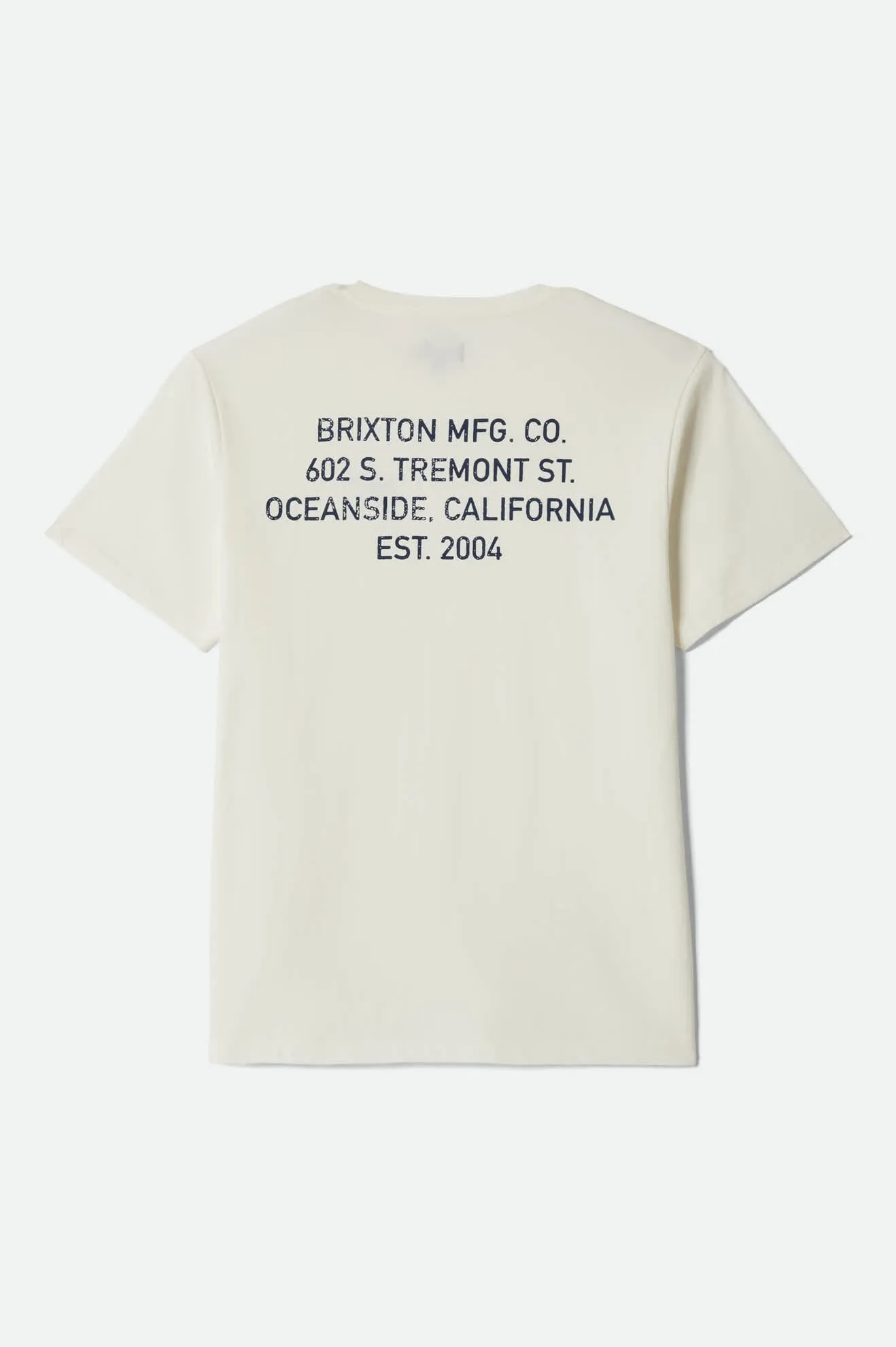 Gage S/S T-Shirt - Off White Worn Wash sold by Brixton