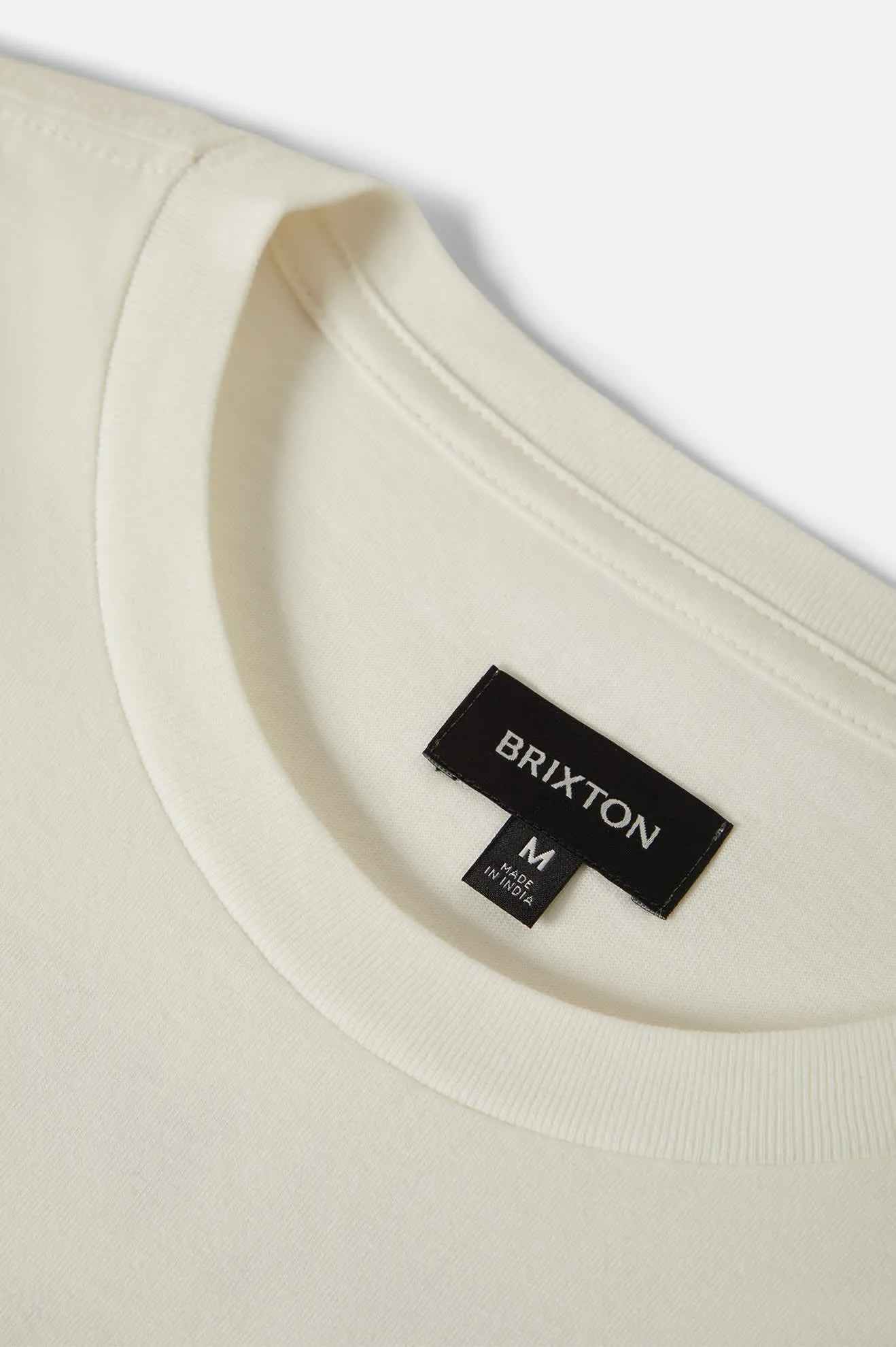 Gage S/S T-Shirt - Off White Worn Wash sold by Brixton product image thumbnail 3