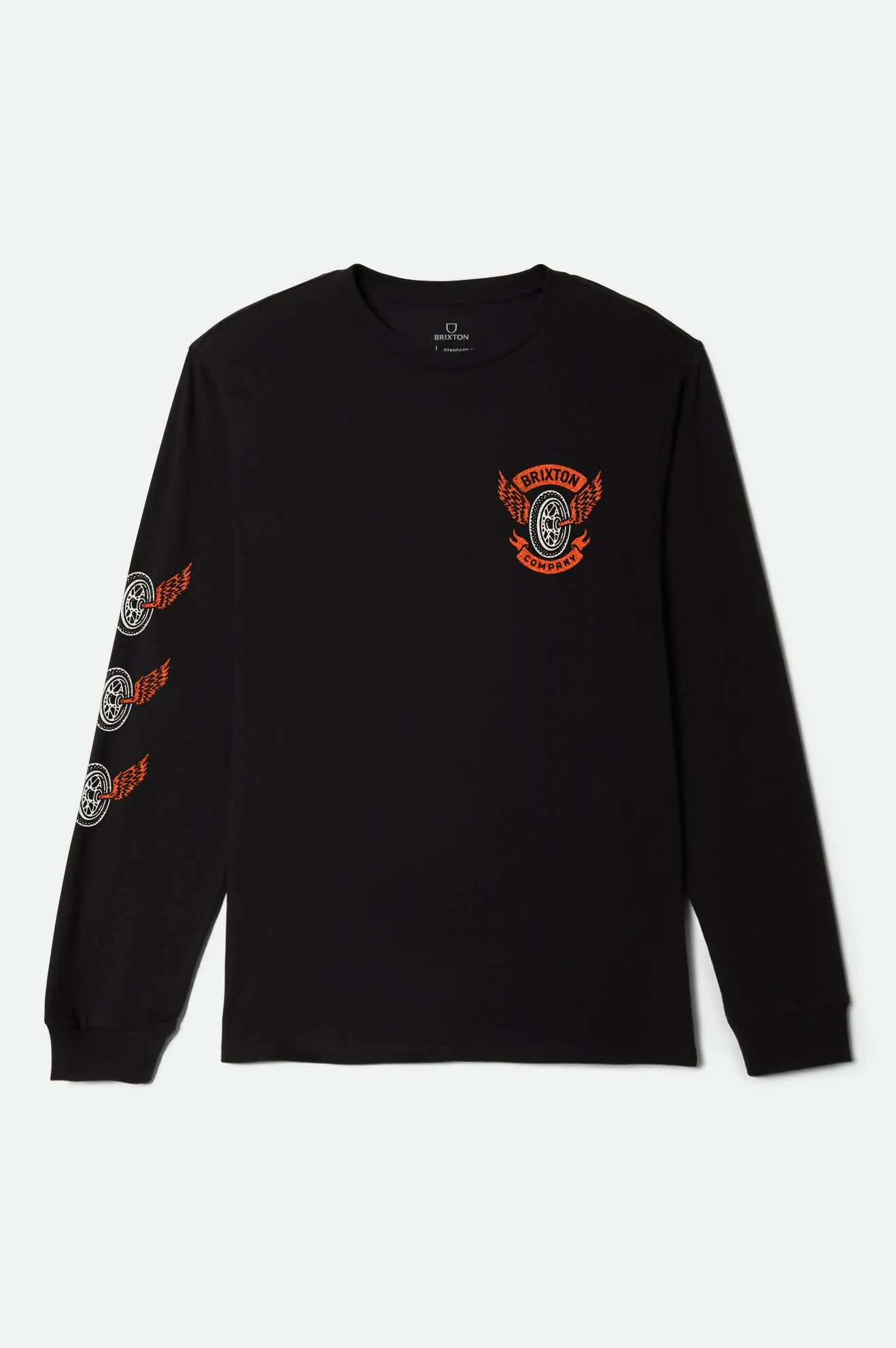 Payson Standard L/S T-Shirt - Black sold by Brixton product image thumbnail 2