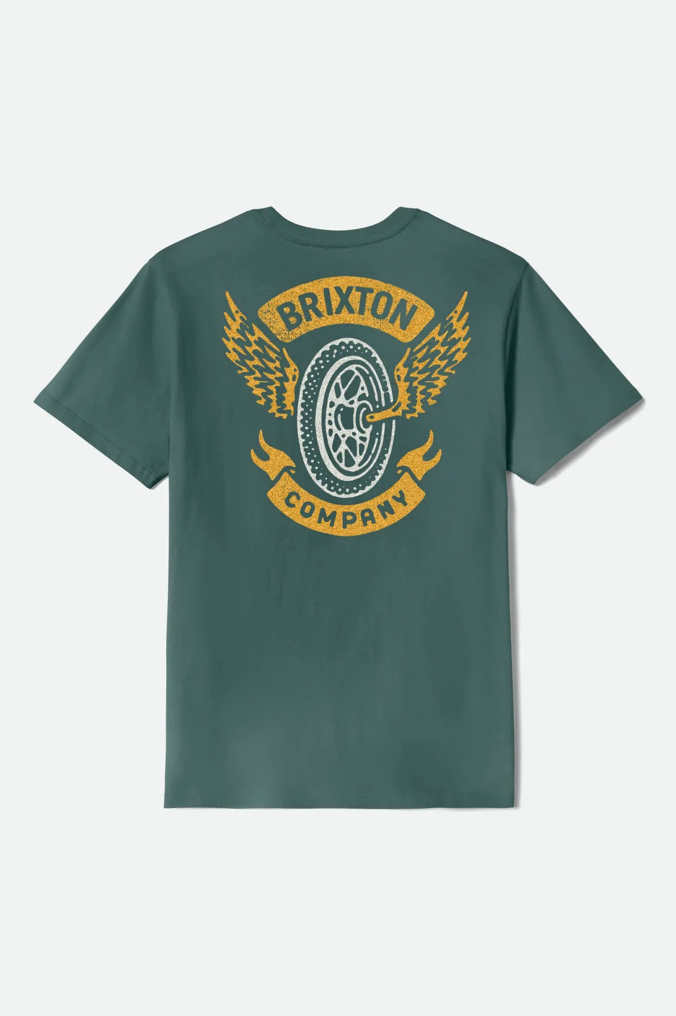 Payson S/S Tailored T-Shirt - Night Sage sold by Brixton