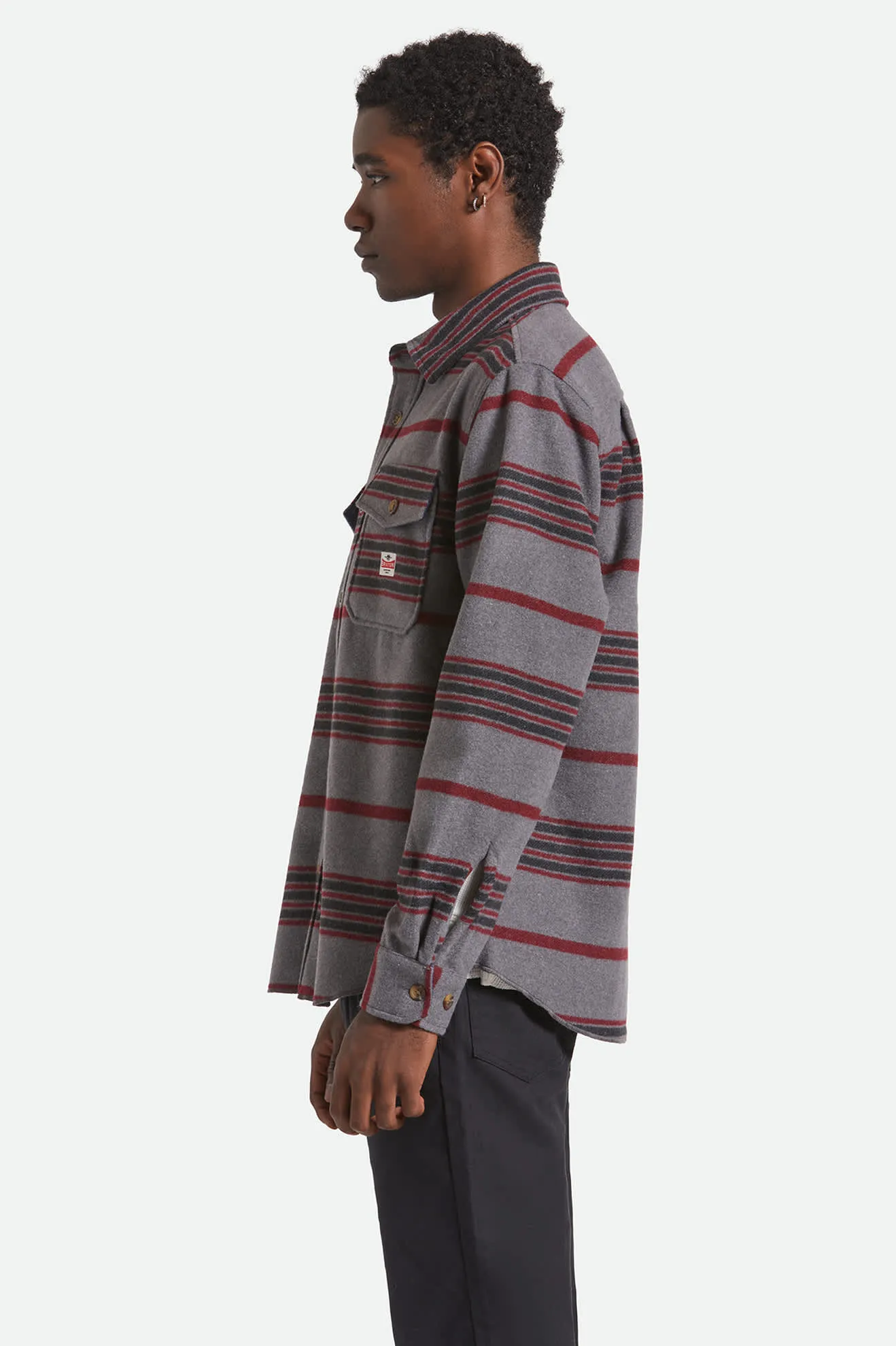 Altered Threads Overshirt - Multi Blanket Stripe sold by Brixton product image thumbnail 3