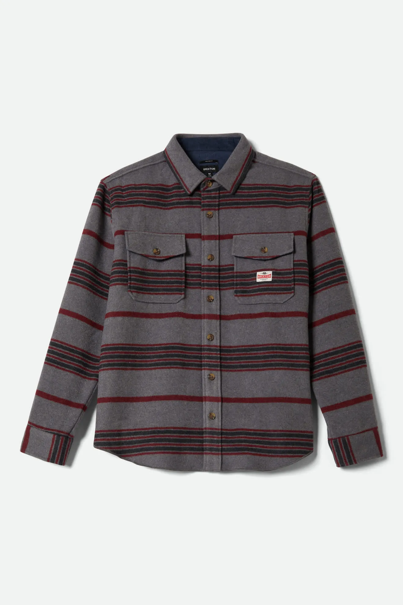 Altered Threads Overshirt - Multi Blanket Stripe sold by Brixton