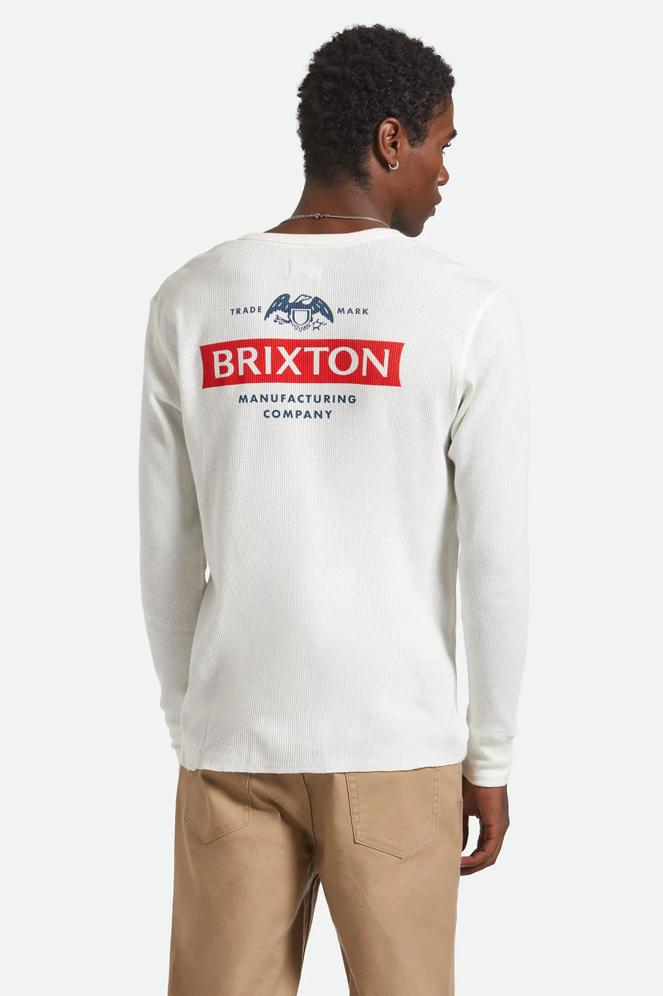 Altered Threads L/S Thermal - Off White sold by Brixton product image thumbnail 3