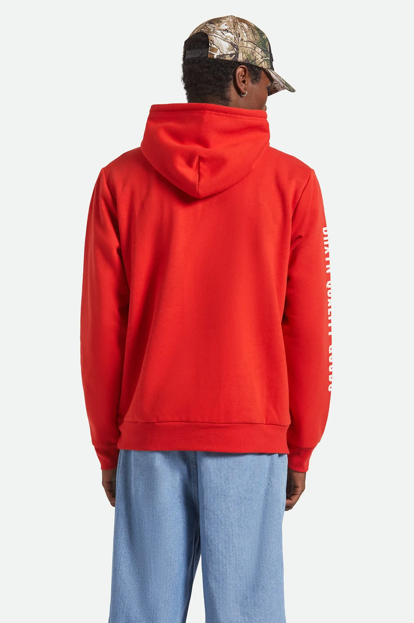 Woodburn Hoodie - Adrenaline Rush sold by Brixton product image thumbnail 4