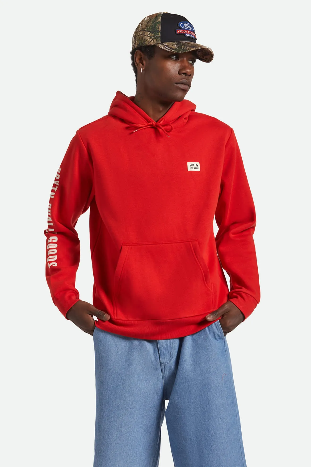 Woodburn Hoodie - Adrenaline Rush sold by Brixton product image thumbnail 2