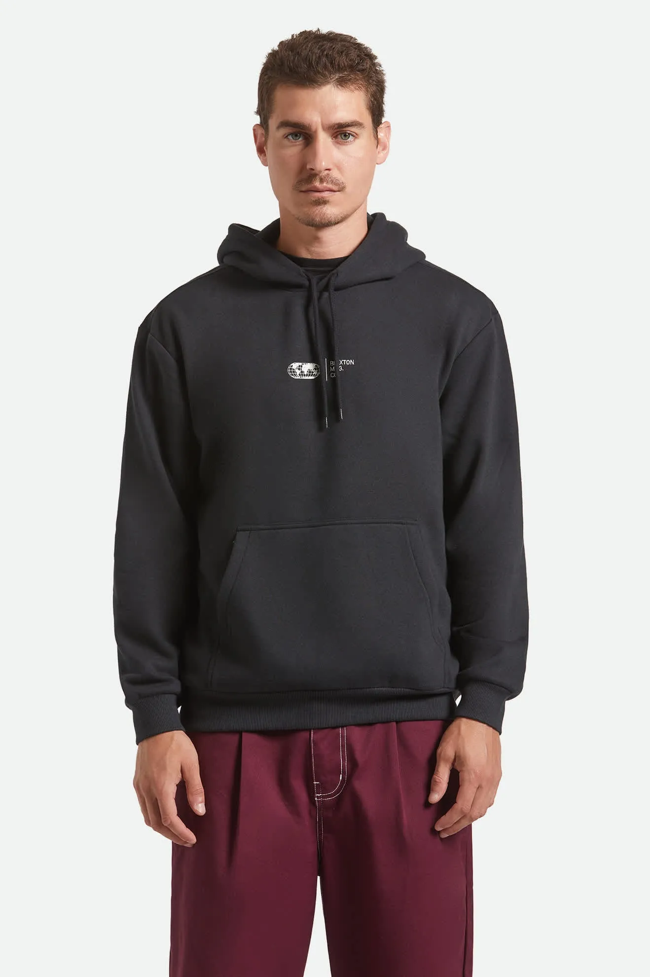 Union Relaxed Hoodie - Black sold by Brixton product image thumbnail 2