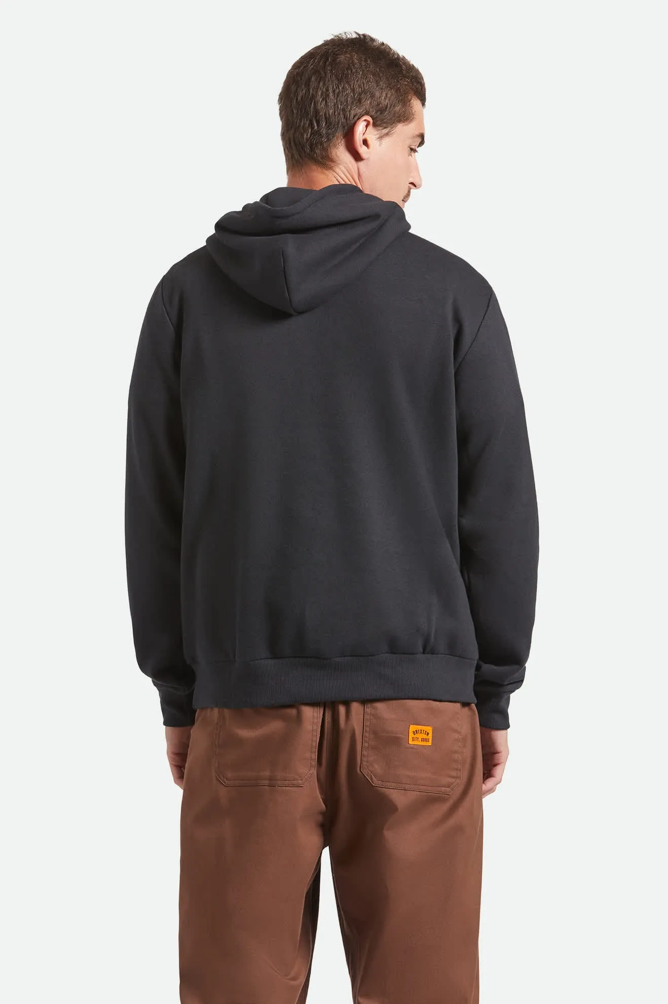 Forman Hoodie - Black sold by Brixton product image thumbnail 4