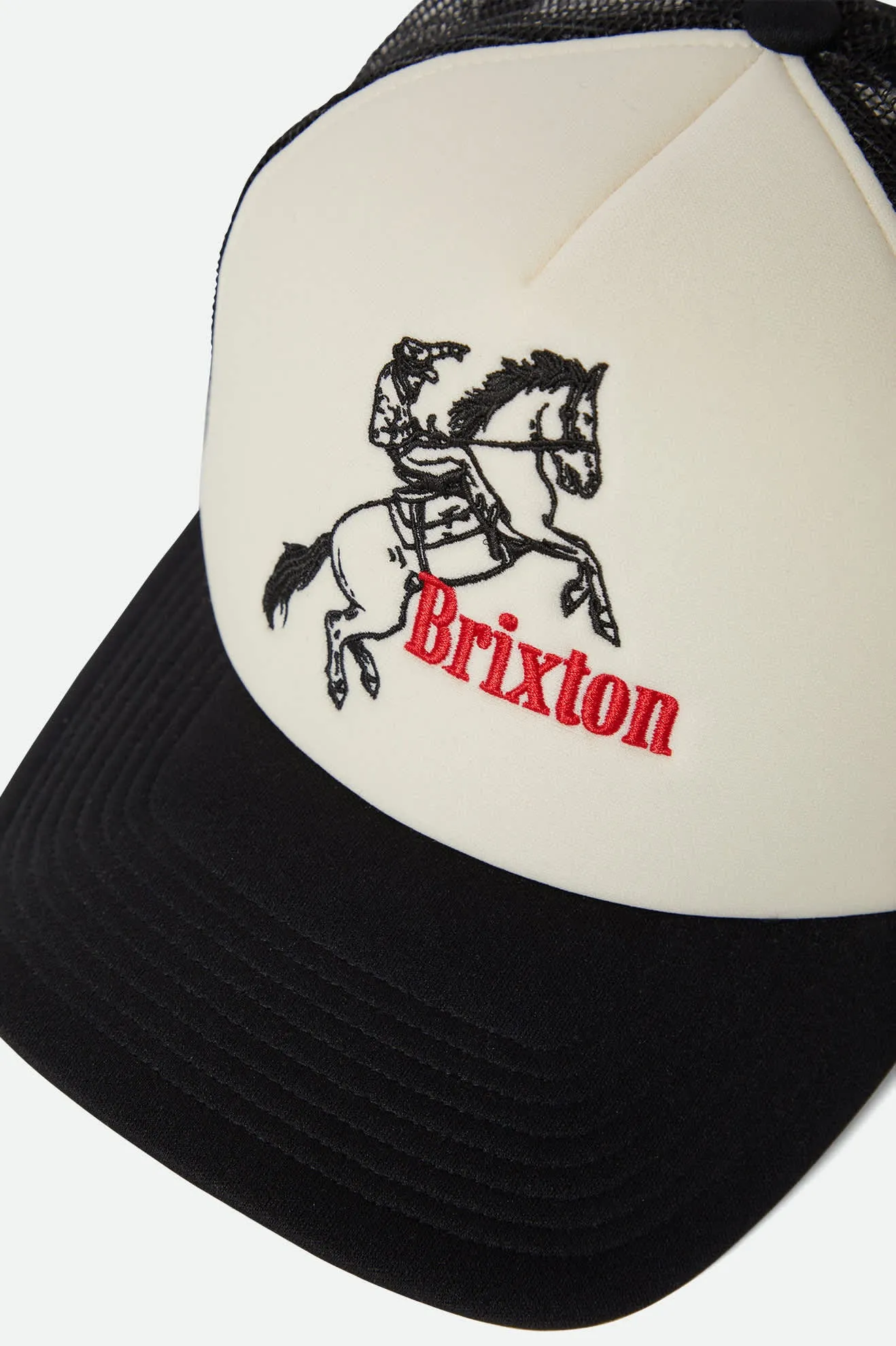 Ranching Club Netplus Trucker Hat - Black/Off White sold by Brixton product image thumbnail 3