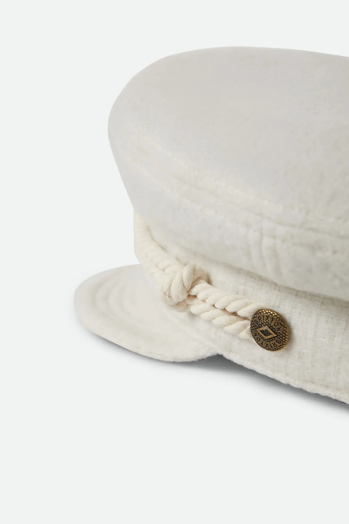 Kayla Cap - Off White Boucle sold by Brixton product image thumbnail 4
