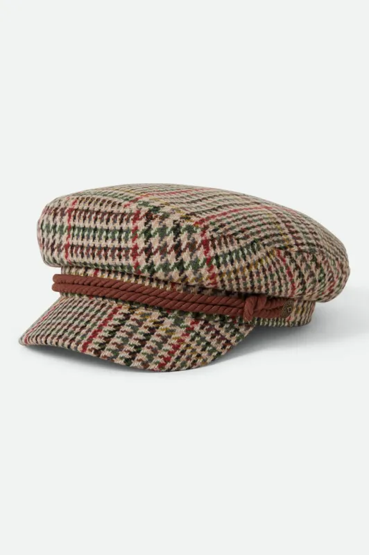 Fiddler Fisherman Cap - Sand/Adrenaline Rush/Wild Green sold by Brixton