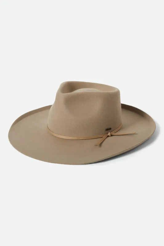Marlow Rancher Hat - Sand made by Brixton
