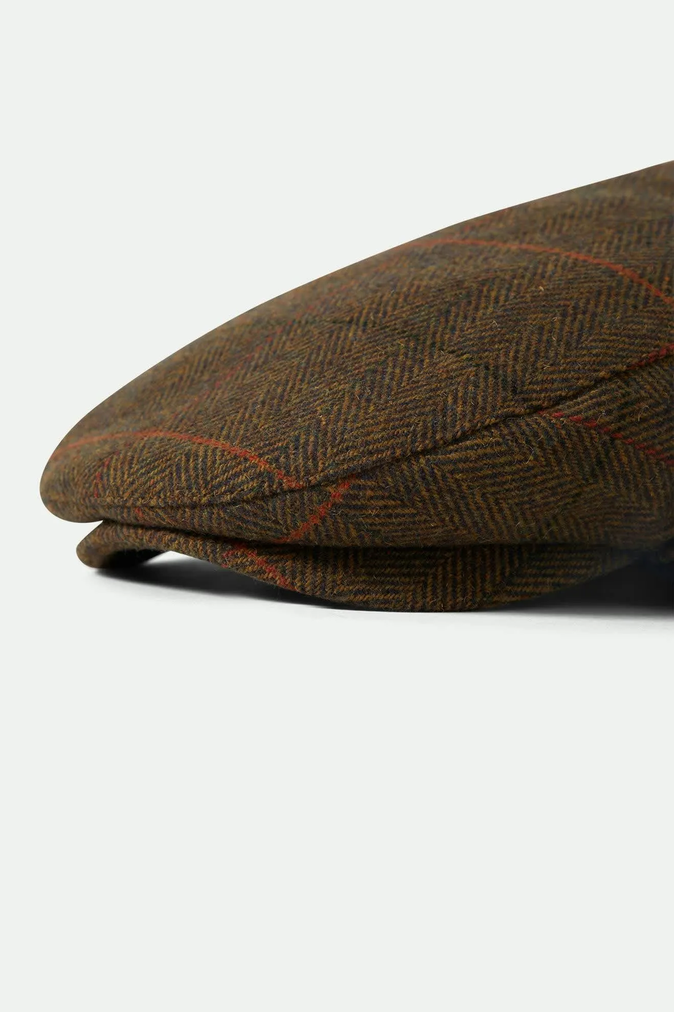 Hooligan Fleece Lined Earflap Snap Cap - Bronze/Black/Red sold by Brixton product image thumbnail 4