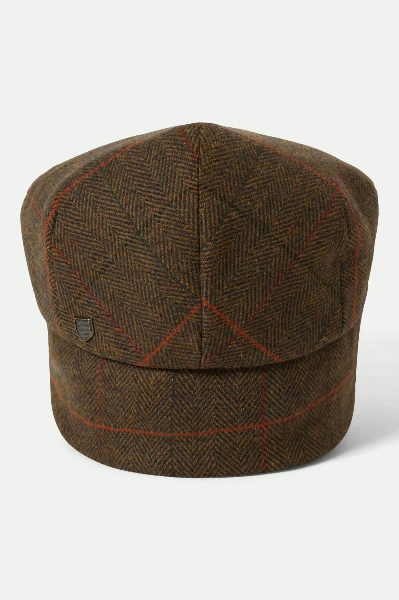 Hooligan Fleece Lined Earflap Snap Cap - Bronze/Black/Red sold by Brixton product image thumbnail 2