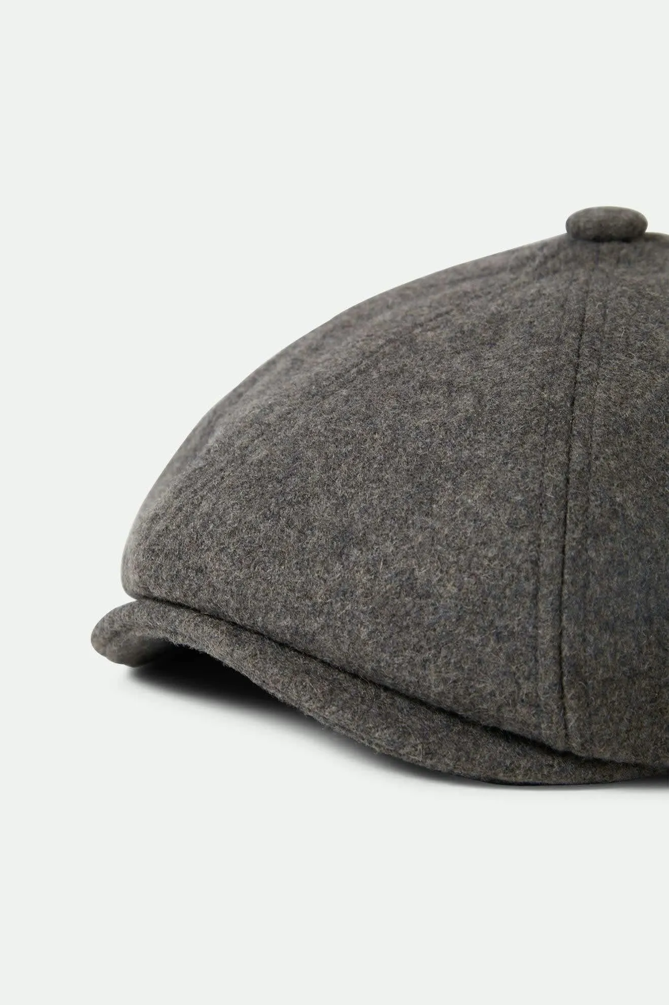 Brood Flannel Snap Cap - Dark Heather Grey/Washed Navy sold by Brixton product image thumbnail 3