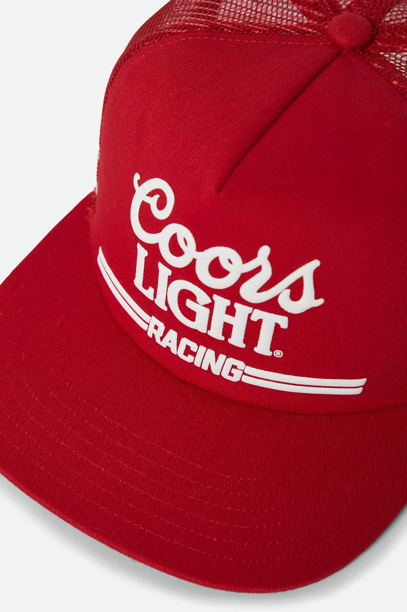 Coors Light Racing Trucker Hat - Coors Red/White sold by Brixton product image thumbnail 3