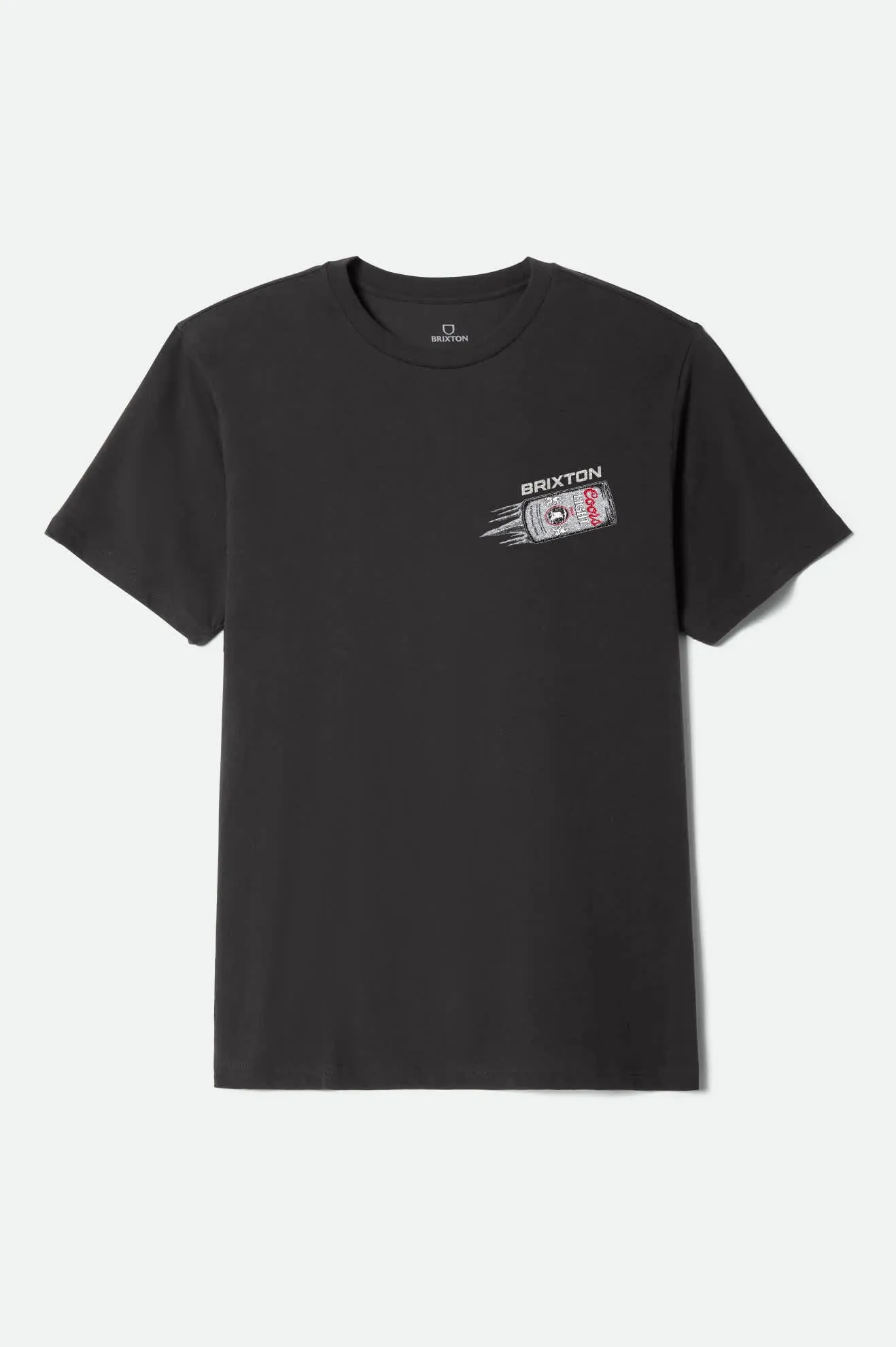 Coors Light Silver Speed S/S Standard T-Shirt - Black sold by Brixton product image thumbnail 2