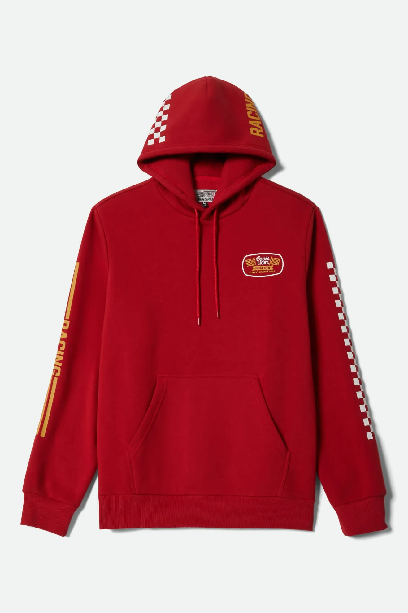 Coors Light Pit Stop Hoodie - Coors Red sold by Brixton