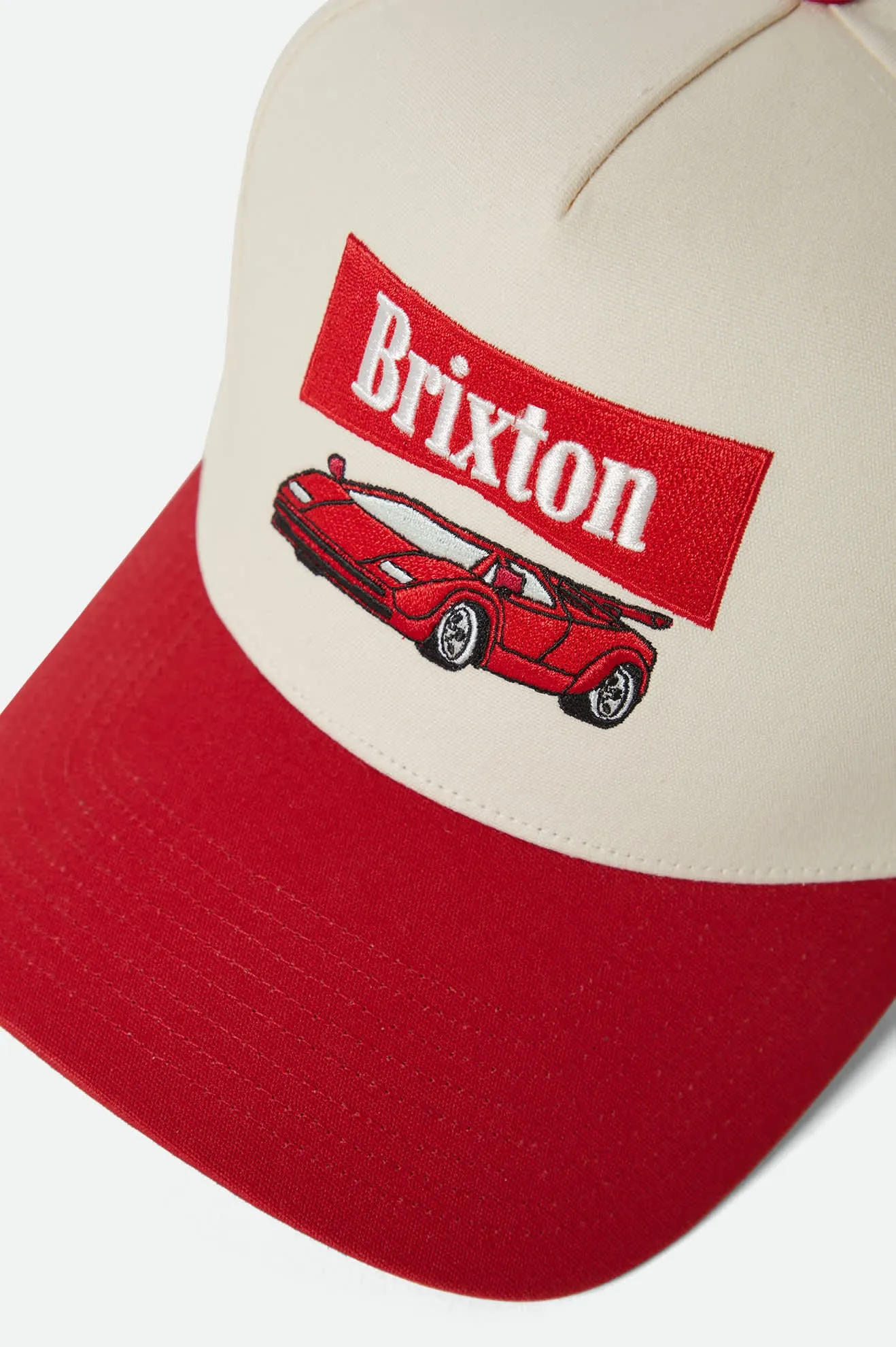 Champion Netplis Snapback - Adrenaline Rush/Whitecap sold by Brixton product image thumbnail 3