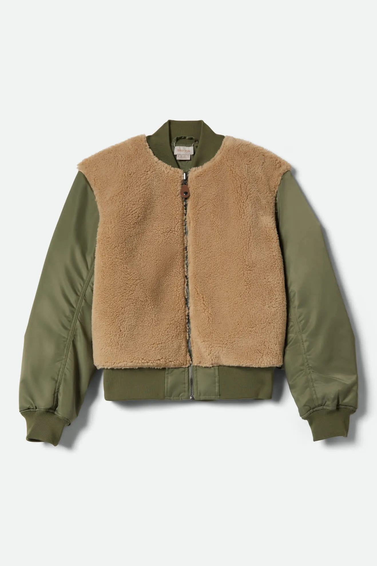 Sherpa Surplus Bomber Jacket - Olive Surplus sold by Brixton product image thumbnail 2