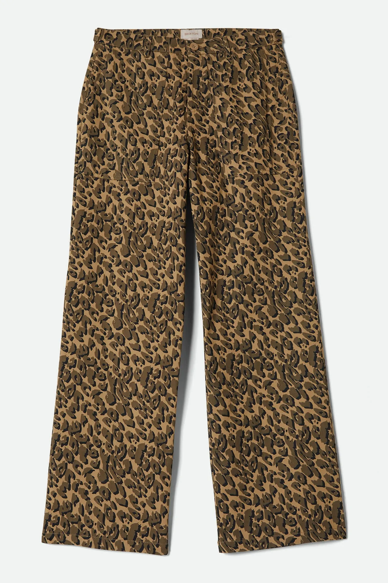 Jane Utility Wide Leg Pant - Brown Cheetah sold by Brixton product image thumbnail 2