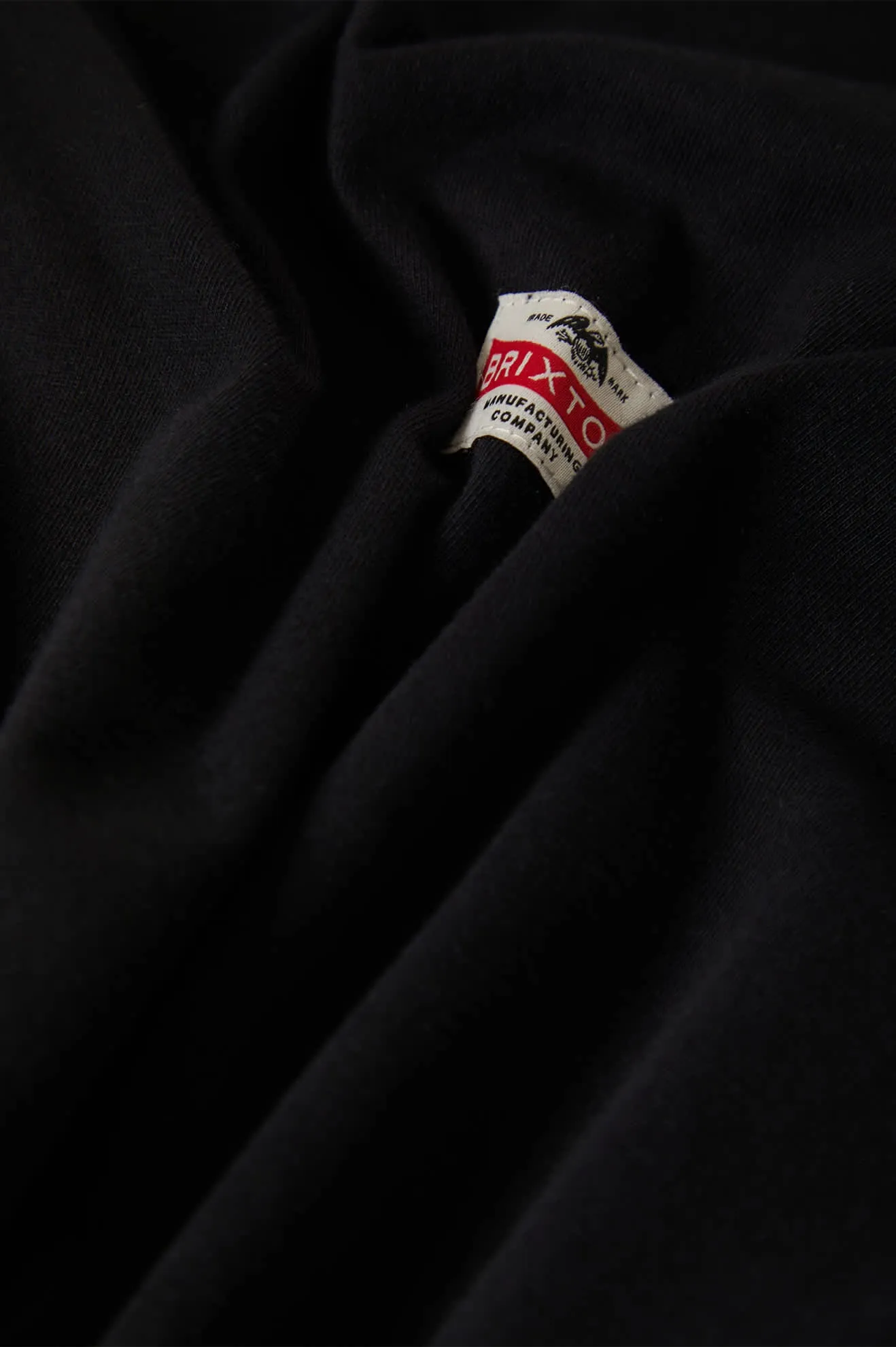 Void S/S Standard T-Shirt - Black Worn Wash sold by Brixton product image thumbnail 3