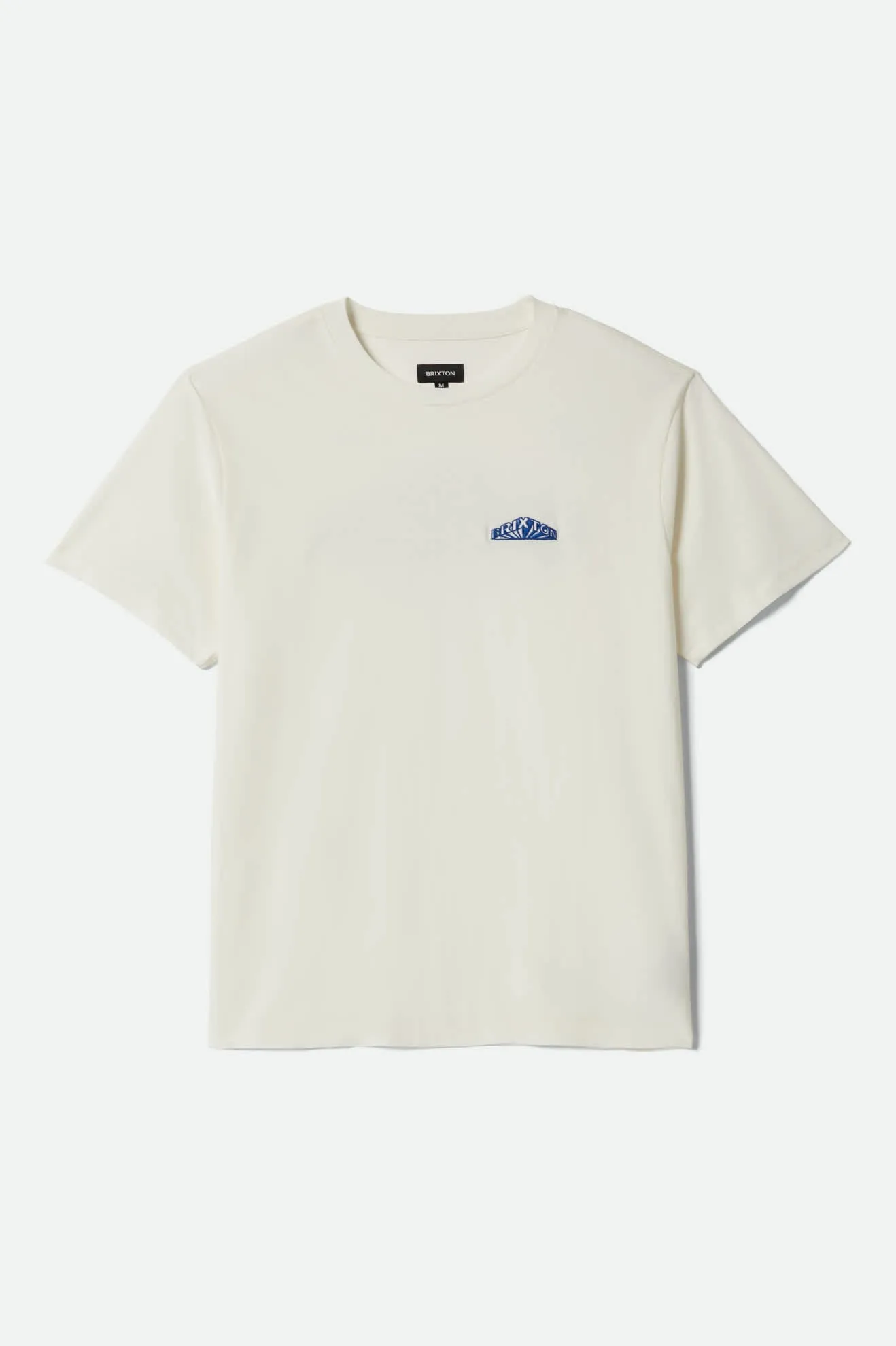 Forman S/S Standard T-Shirt - Off White Worn Wash sold by Brixton