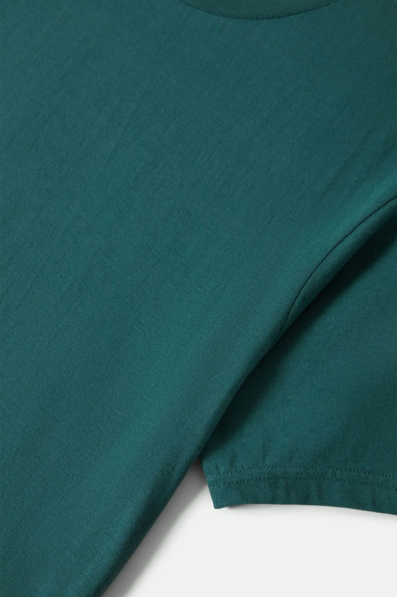 Premium Cotton Short Sleeve Tailored T-Shirt - Night Sage sold by Brixton product image thumbnail 4