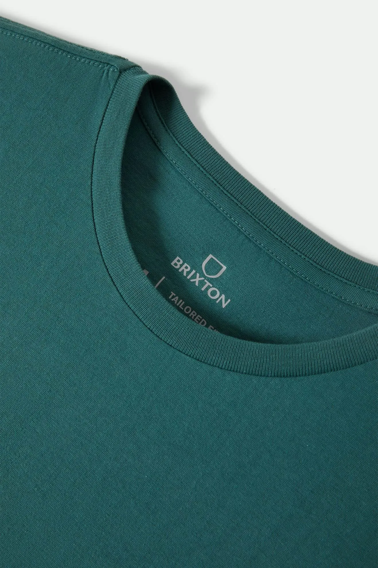 Premium Cotton Short Sleeve Tailored T-Shirt - Night Sage sold by Brixton product image thumbnail 2