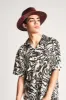 Messer Straw Fedora - Brown sold by Brixton