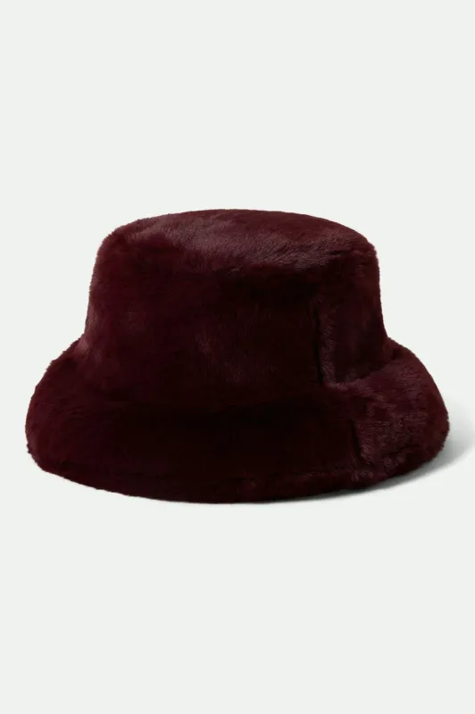 Dion Packable Winter Bucket Hat - Port sold by Brixton