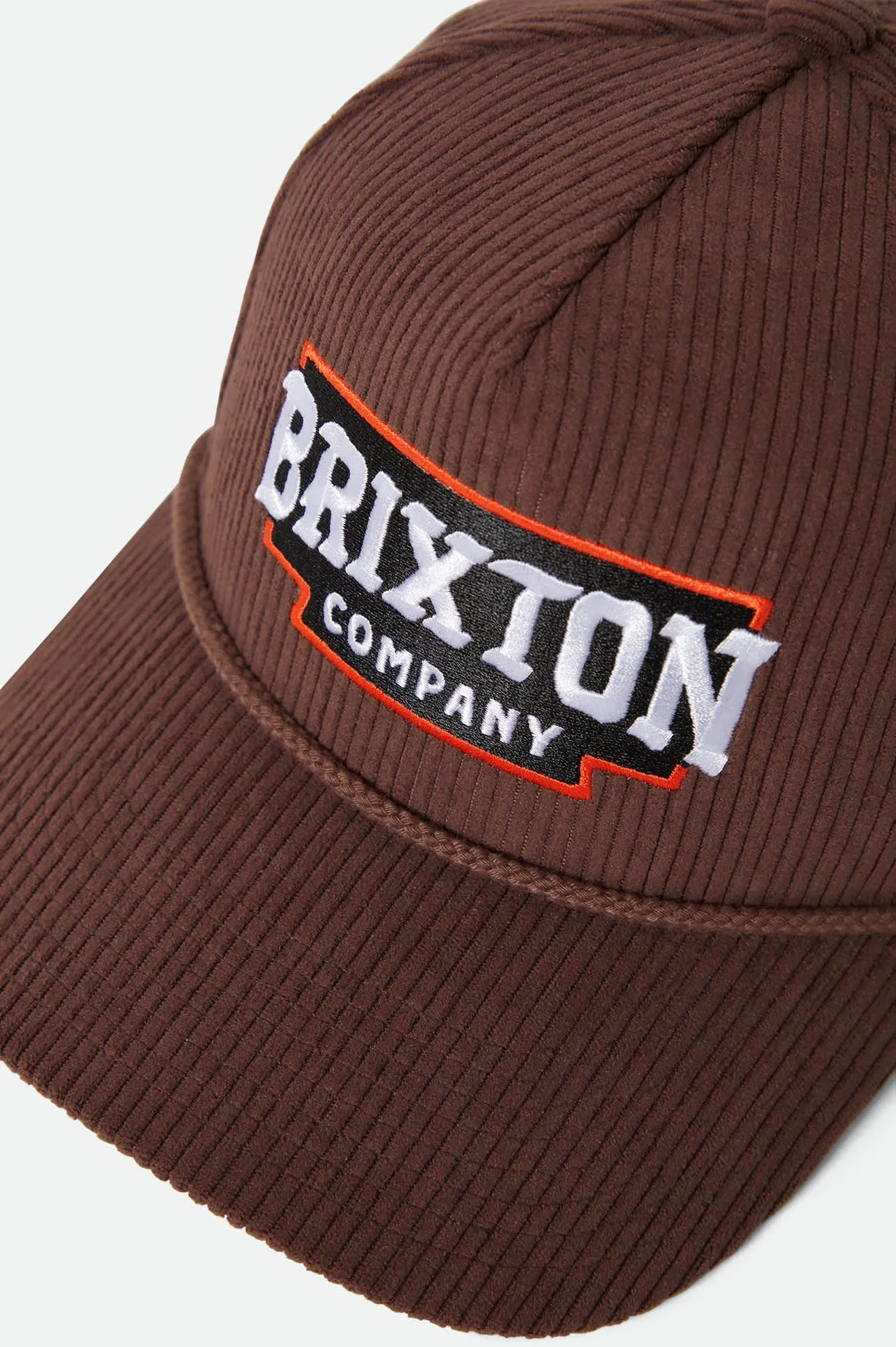 Pierson Netplus Snapback - Pinecone Brown sold by Brixton product image thumbnail 3