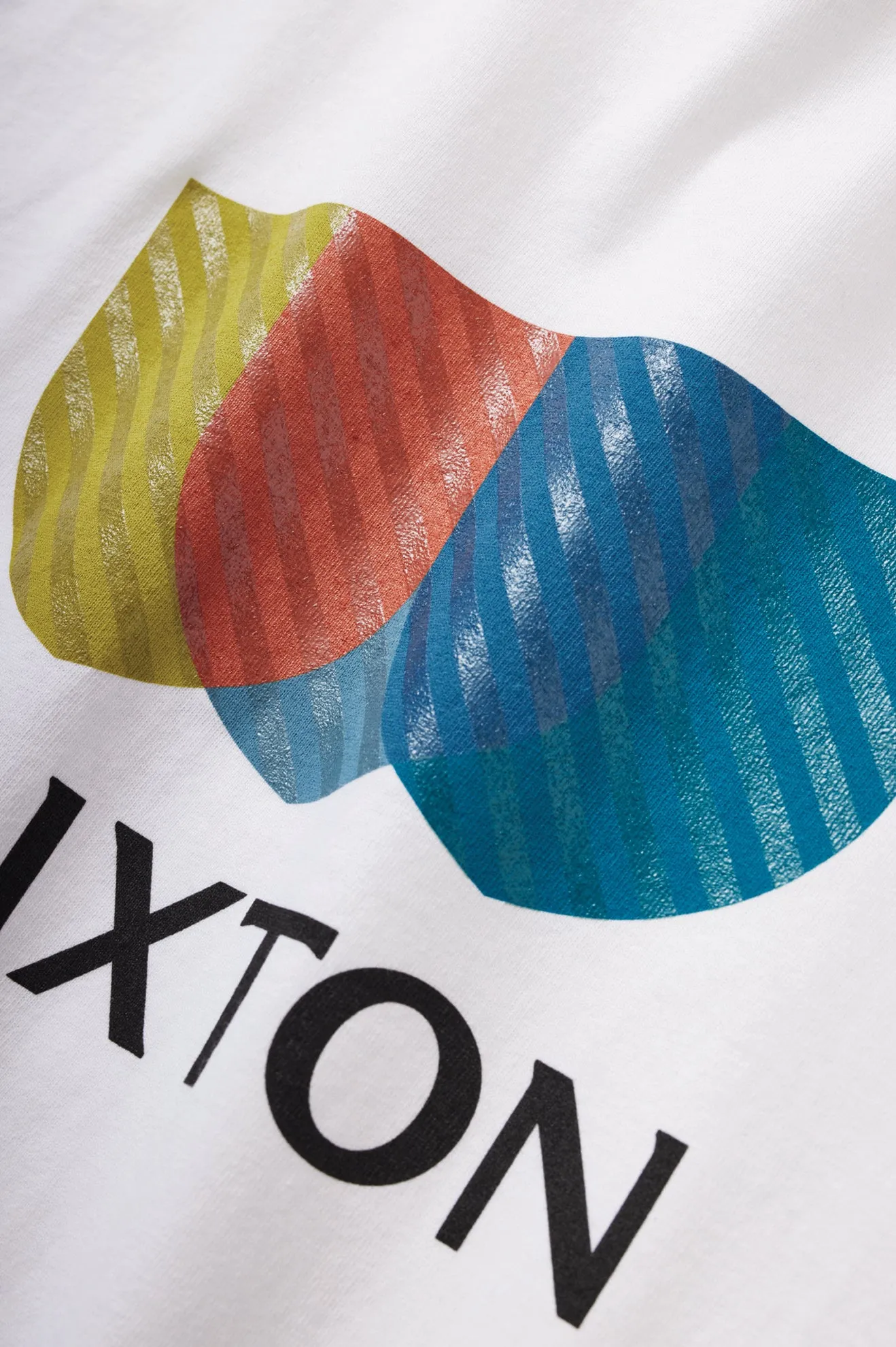 Alton Stripe S/S Standard Tee - White sold by Brixton product image thumbnail 2