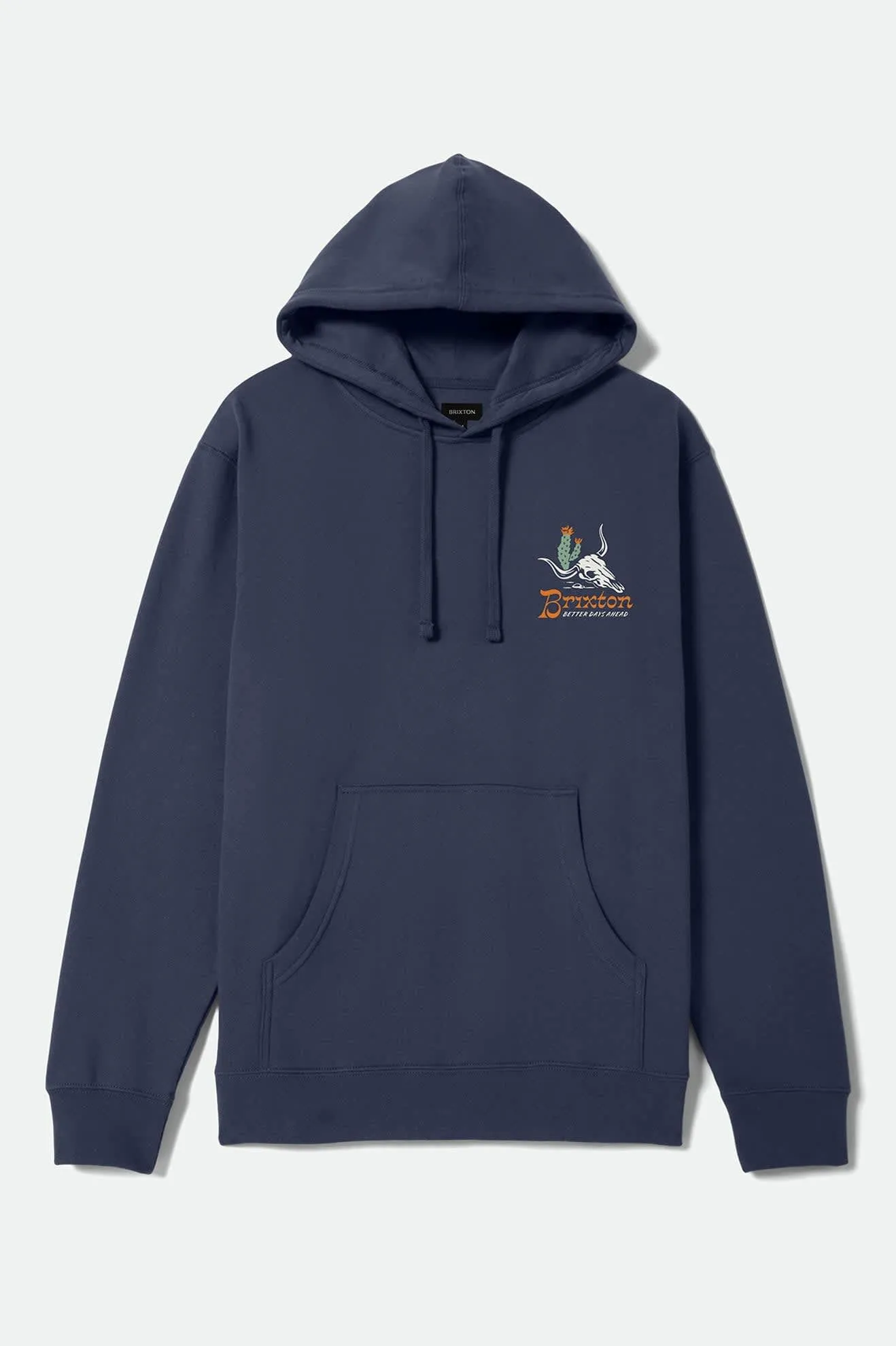 Barren Hoodie - Washed Navy sold by Brixton